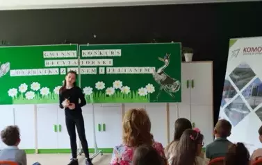 Gminny Konkurs Recytatorski &bdquo;Herbatka z Janem i Julianem&rdquo; 1