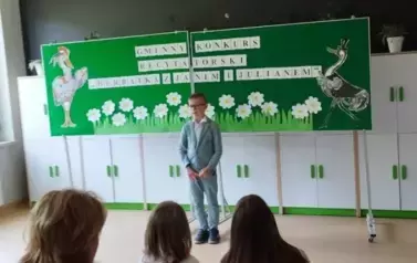 Gminny Konkurs Recytatorski &bdquo;Herbatka z Janem i Julianem&rdquo; 3