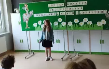 Gminny Konkurs Recytatorski &bdquo;Herbatka z Janem i Julianem&rdquo; 7