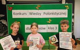 Galeria aktualności Szkolny Konkurs Wiedzy Polonistycznej dla uczni&oacute;w klas 3 2