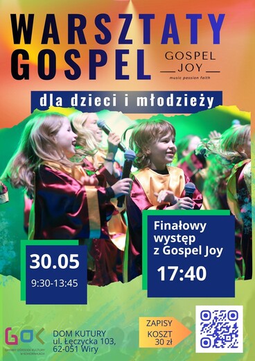 plakat występ ch&oacute;ru